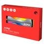 SSD XPG Spectrix S20G, 500GB, M.2 2280, PCIe Gen3x4, Leitura: 2500 MB/s, Gravação: 1800 MB/s, 3D NAND, Rainbow - ASPECTRIXS20G-500G-C