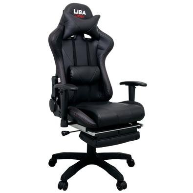 Com design inspirado nos carros esportivos a Cadeira Liba Gamer tem um visual imponente e moderno, sendo uma excelente opção para quem busca qualidade