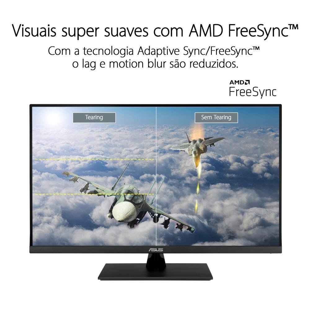 Monitor Asus Eye Care 31.5 2K QHD, IPS, HDMI e DisplayPort, 100% sRGB, HDR, Adptive Sync, Ajuste de Ângulo, Som Integrado, VESA - VP32AQ Monitor Asus Eye Care 31.5 2K QHD, IPS, HDMI e DisplayPort, 100% sRGB, HDR, Adptive Sync, Ajuste de Ângulo, Som Integrado, VESA - VP32AQ
