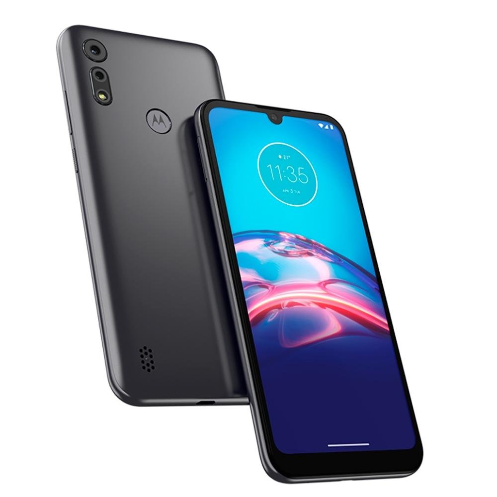 Smartphone Motorola Moto E6i 4G, 32GB, RAM 2GB, Octa-Core, Câmera 13MP, 3000mAh, Cinza Titanium  - PANC0000BR