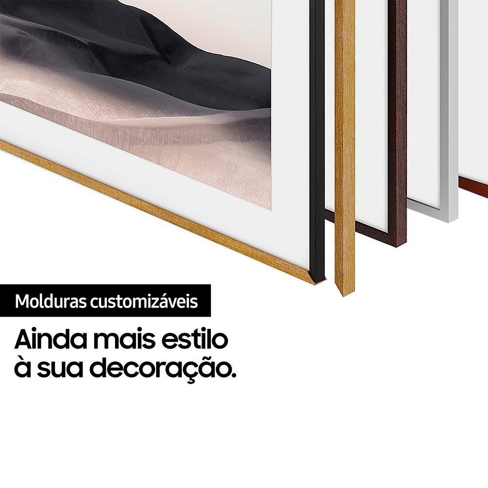 Imagem 5 de 19 do produto Smart TV Samsung 65 Polegadas 4K QLED 65LS03A, Processador IA, HDR10+, Design Slim, Molduras Customizáveis, Modo Arte - QN65LS03AAGXZD