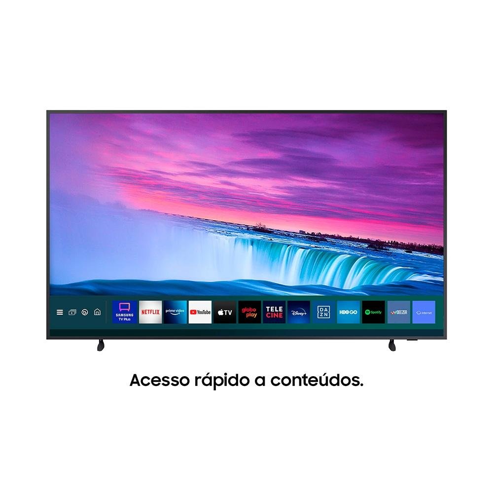 Imagem 4 de 19 do produto Smart TV Samsung 65 Polegadas 4K QLED 65LS03A, Processador IA, HDR10+, Design Slim, Molduras Customizáveis, Modo Arte - QN65LS03AAGXZD