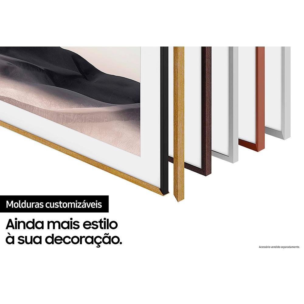 Imagem 19 de 19 do produto Smart TV Samsung 65 Polegadas 4K QLED 65LS03A, Processador IA, HDR10+, Design Slim, Molduras Customizáveis, Modo Arte - QN65LS03AAGXZD