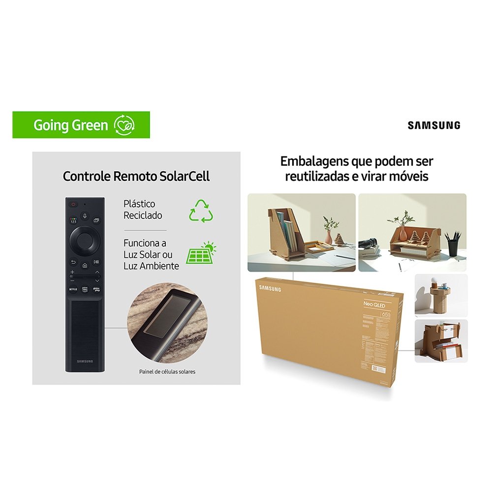 Imagem 9 de 15 do produto Smart TV Samsung 75 Polegadas 4K QLED 75Q70A, 4 HDMI, Wi-Fi, 120Hz, Processador IA, Tela Infinita, Design Slim, Alexa - QN75Q70AAGXZD