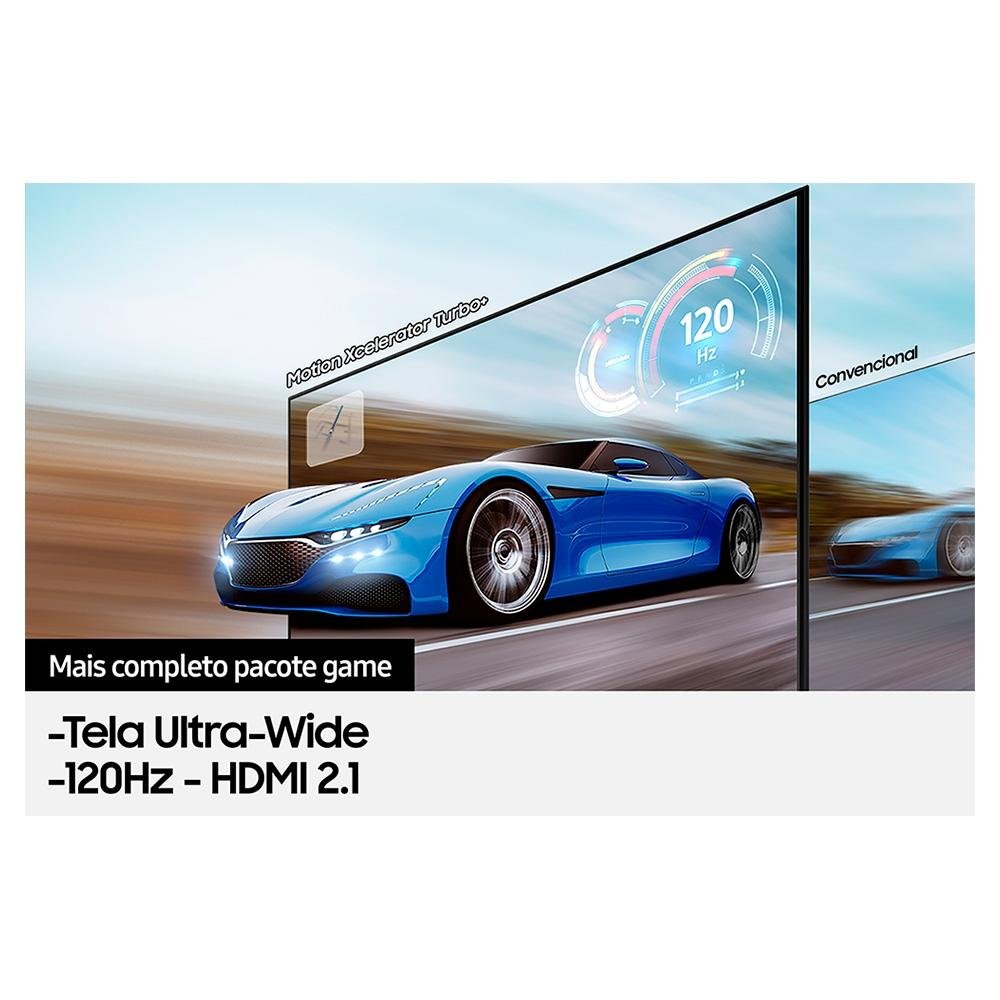 Imagem 10 de 15 do produto Smart TV Samsung 75 Polegadas 4K QLED 75Q70A, 4 HDMI, Wi-Fi, 120Hz, Processador IA, Tela Infinita, Design Slim, Alexa - QN75Q70AAGXZD