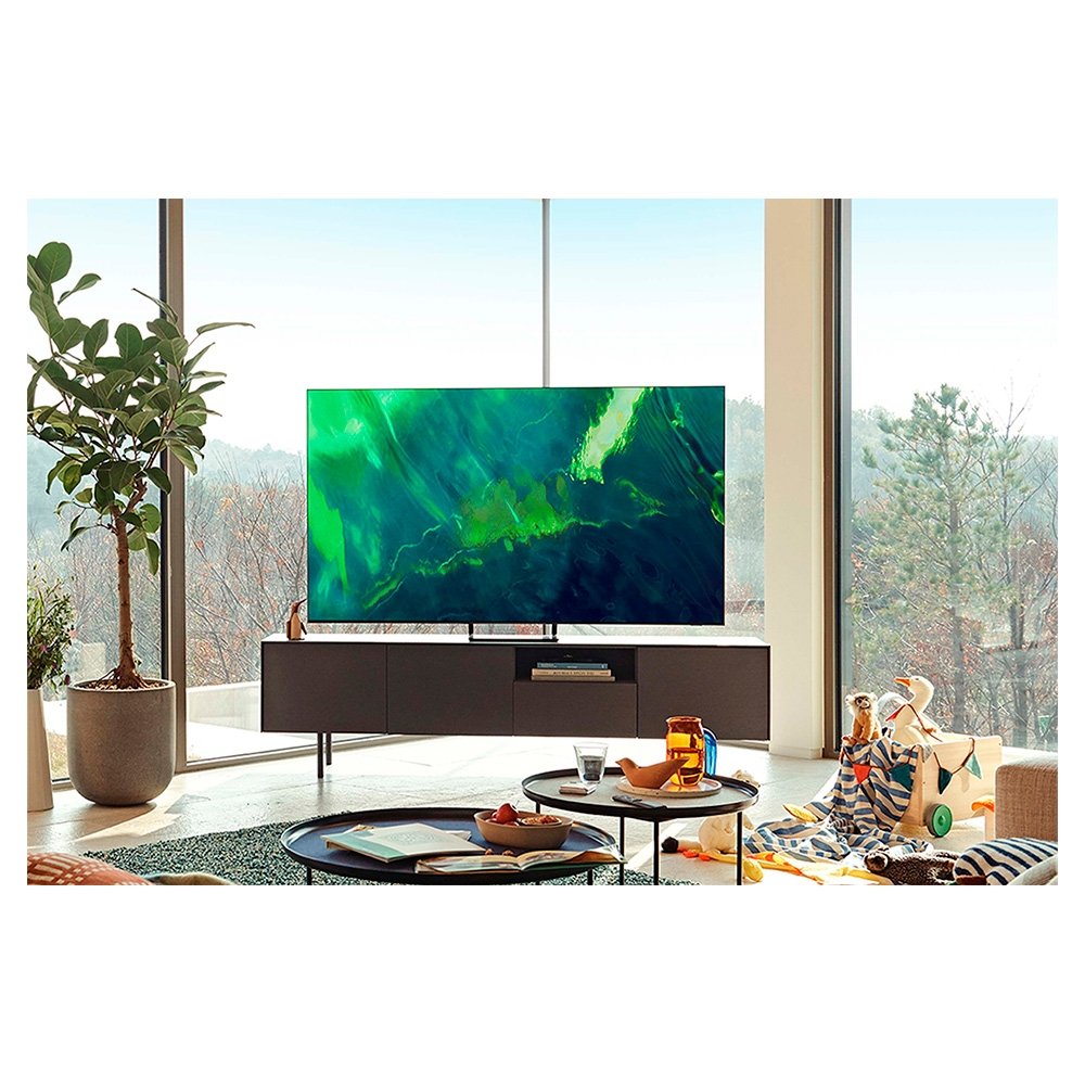 Imagem 15 de 15 do produto Smart TV Samsung 75 Polegadas 4K QLED 75Q70A, 4 HDMI, Wi-Fi, 120Hz, Processador IA, Tela Infinita, Design Slim, Alexa - QN75Q70AAGXZD