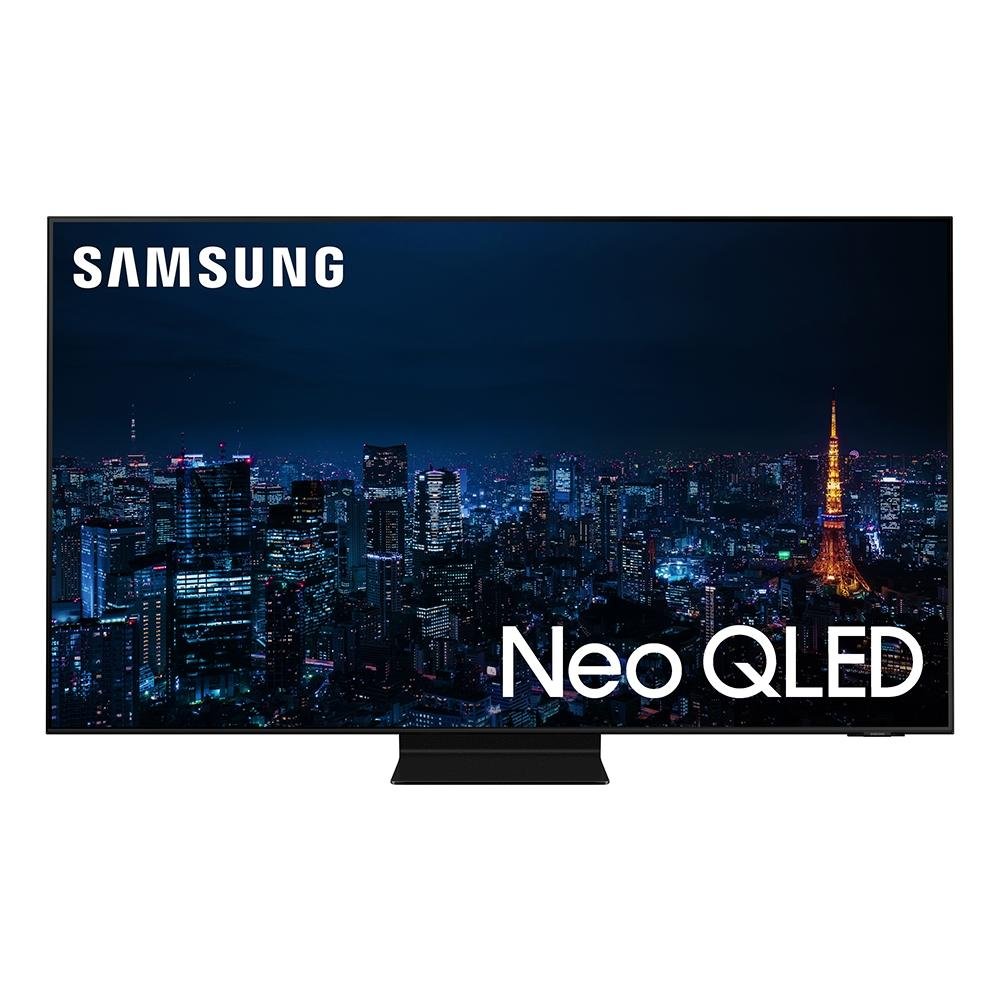 Smart TV Samsung 65 Polegadas 4K Neo QLED 65QN90A, 4 HDMI, 120Hz, Processador IA, Tela Infinita, Design Slim, Alexa - QN65QN90AAGXZD Smart TV Samsung 65 Polegadas 4K Neo QLED 65QN90A, 4 HDMI, 120Hz, Processador IA, Tela Infinita, Design Slim, Alexa - QN65QN90AAGXZD