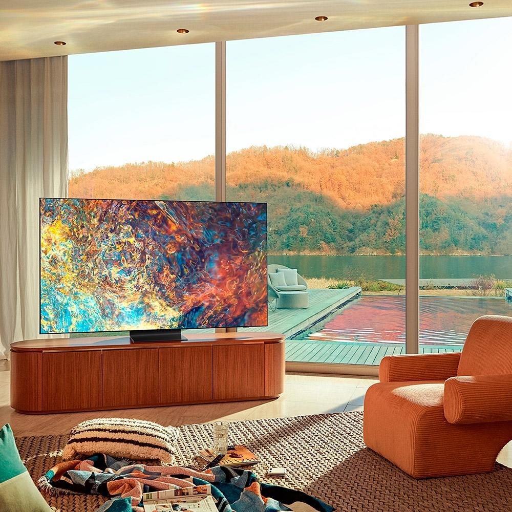Imagem 14 de 14 do produto Smart TV Samsung 65 Polegadas 4K Neo QLED 65QN90A, 4 HDMI, 120Hz, Processador IA, Tela Infinita, Design Slim, Alexa - QN65QN90AAGXZD
