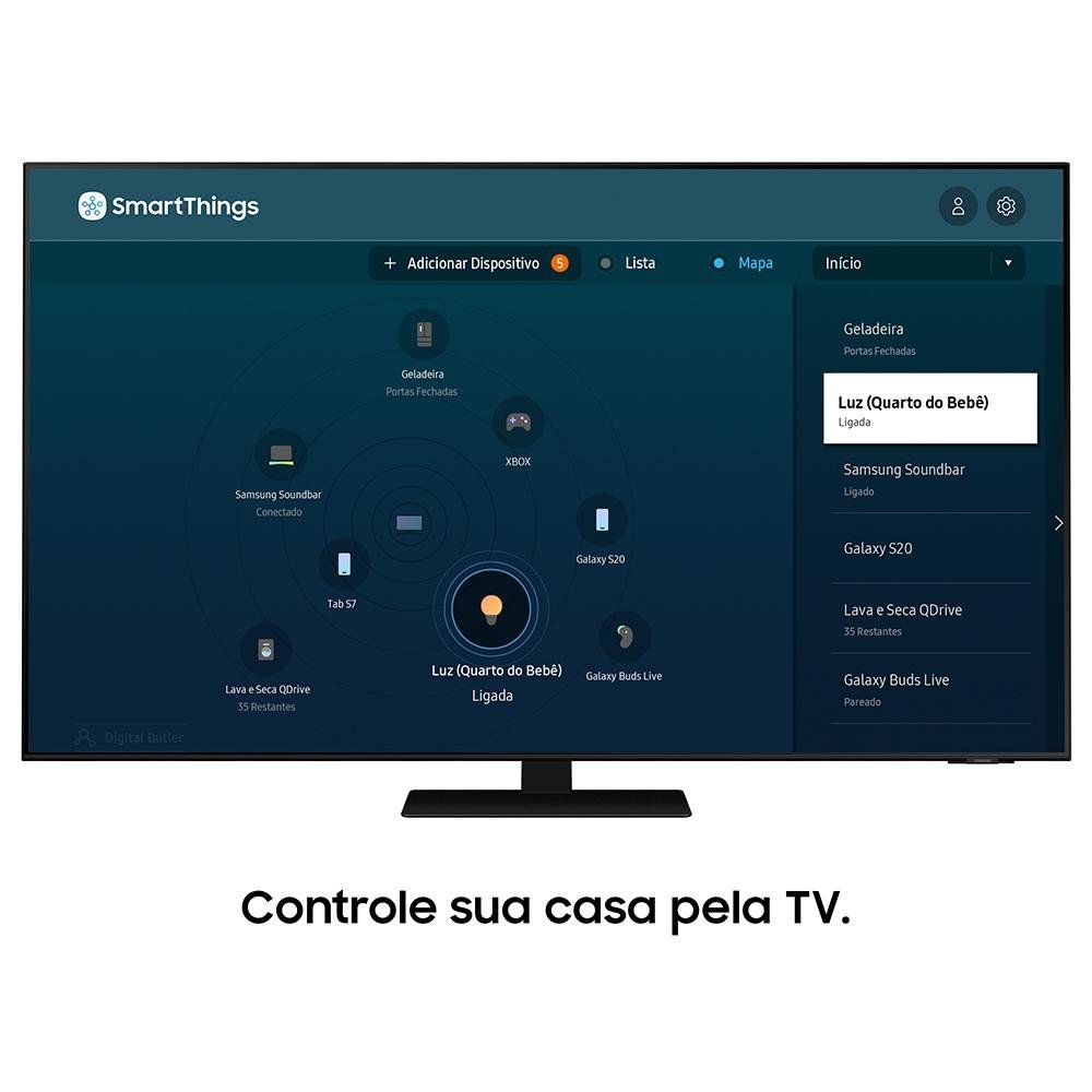 Imagem 9 de 15 do produto Smart TV Samsung 65 Polegadas 4K Neo QLED 65QN85A, 4 HDMI, 120Hz, Processador IA, Tela Infinita, Design Slim, Alexa - QN65QN85AAGXZD