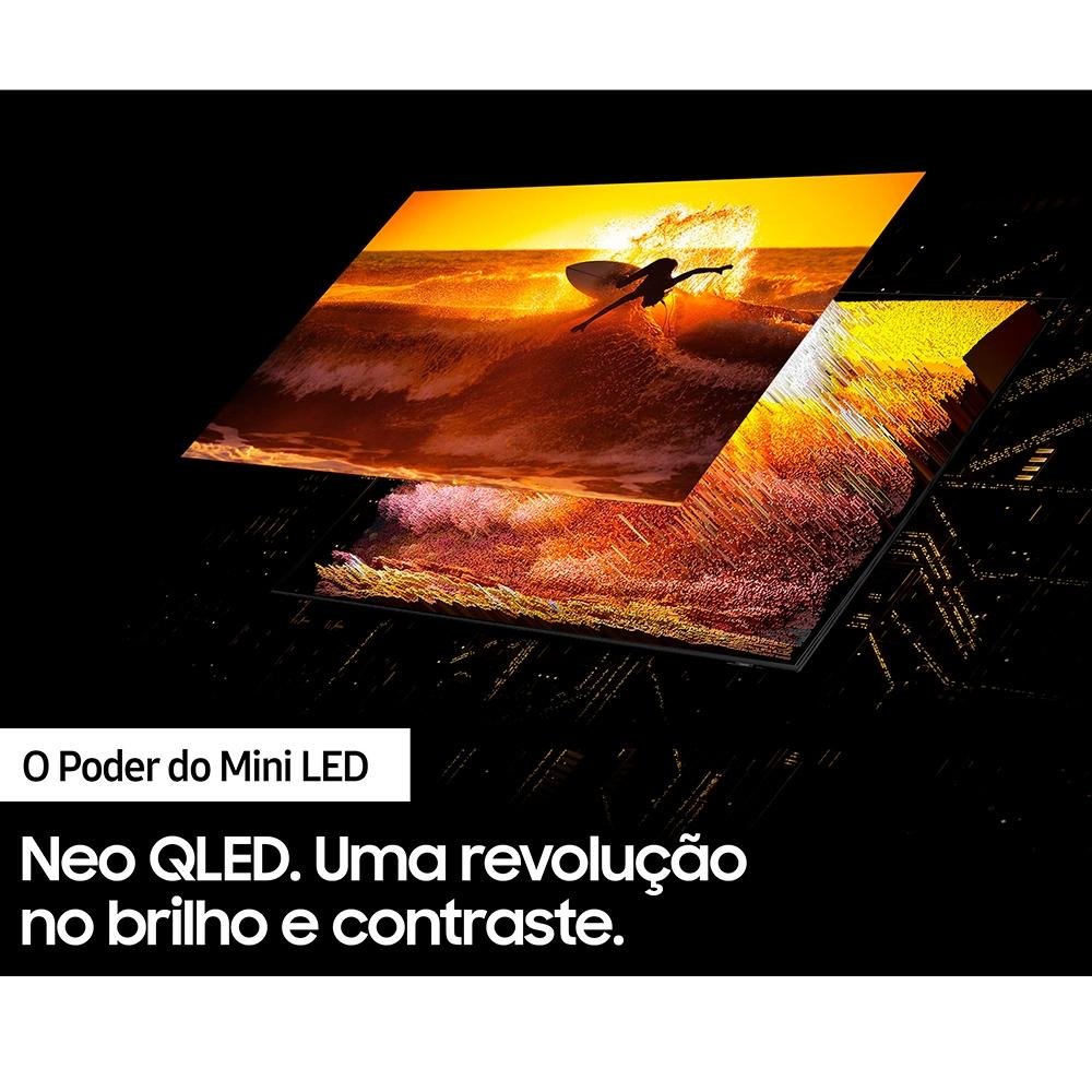Imagem 13 de 15 do produto Smart TV Samsung 65 Polegadas 4K Neo QLED 65QN85A, 4 HDMI, 120Hz, Processador IA, Tela Infinita, Design Slim, Alexa - QN65QN85AAGXZD