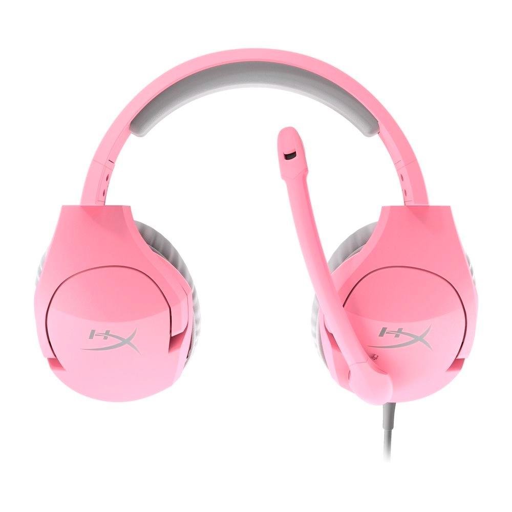 Headset Gamer HyperX Cloud Stinger Pink, Drivers 50mm, Microfone com Cancelamento de Ruído - HHSS1X-AX-PK/G Headset Gamer HyperX Cloud Stinger Pink, Drivers 50mm, Microfone com Cancelamento de Ruído - HHSS1X-AX-PK/G