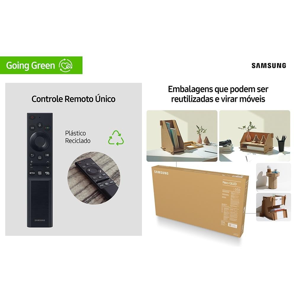 Imagem 11 de 14 do produto Smart TV Samsung 50 Polegadas UHD 4K, 3 HDMI, 1 USB, Processador Crystal 4K, Tela sem limites, Visual Livre de Cabos, Alexa - UN50AU7700GXZD