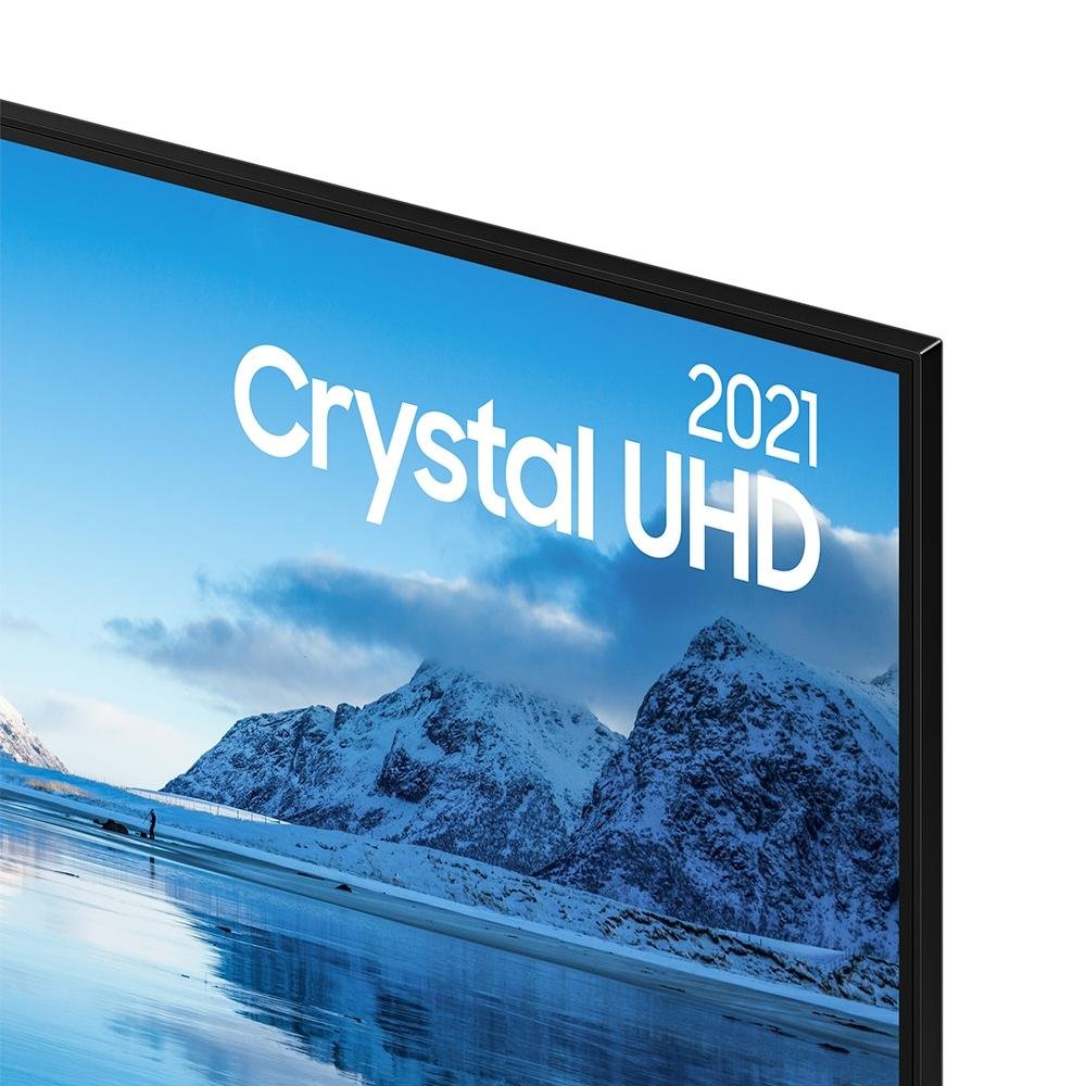 Imagem 4 de 14 do produto Smart TV Samsung 60 Polegadas Crystal UHD 4K, 3 HDMI, Dynamic Crystal Color, Borda Infinita, Visual Livre de Cabos, Alexa - UN60AU8000GXZD