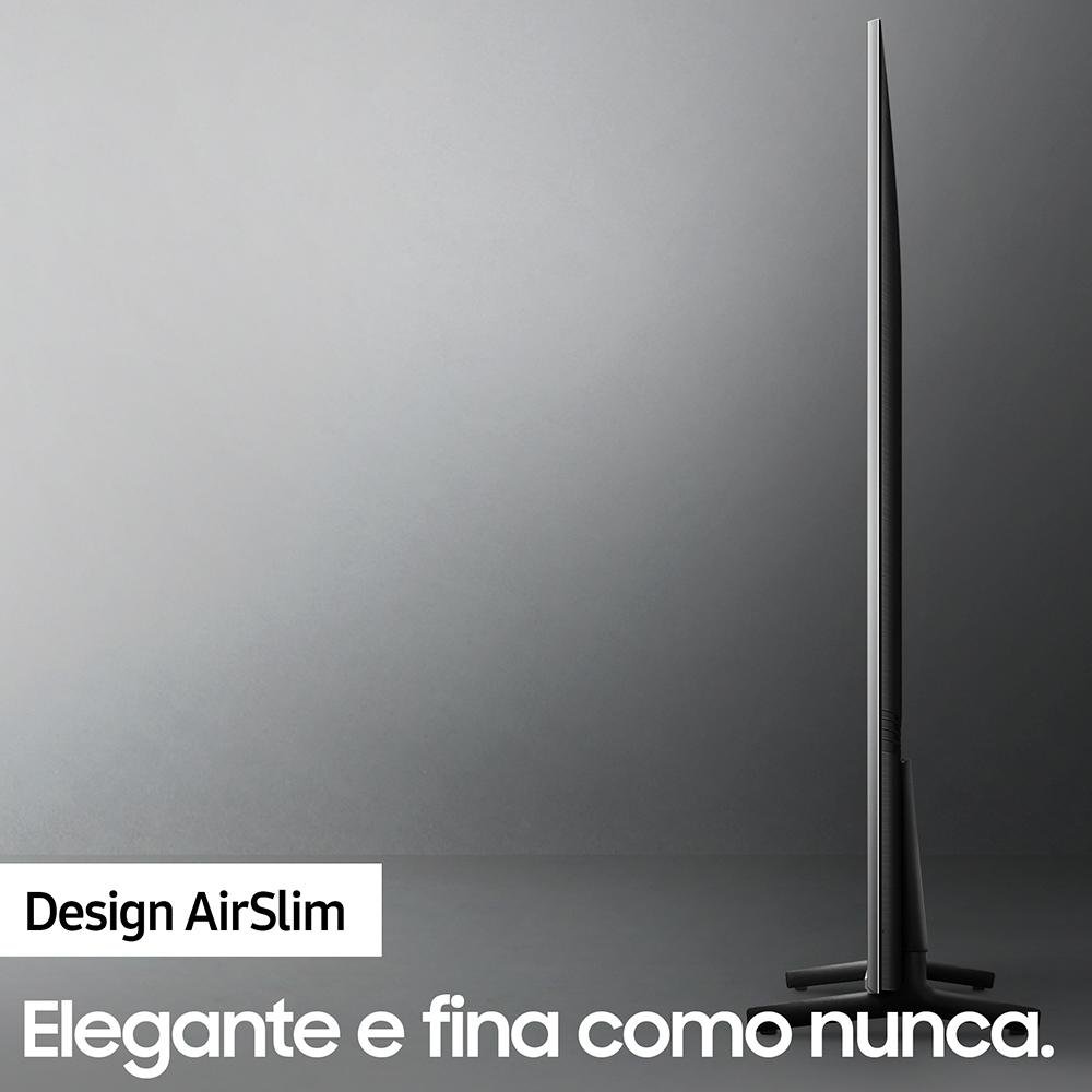 Imagem 9 de 14 do produto Smart TV Samsung 60 Polegadas Crystal UHD 4K, 3 HDMI, Dynamic Crystal Color, Borda Infinita, Visual Livre de Cabos, Alexa - UN60AU8000GXZD