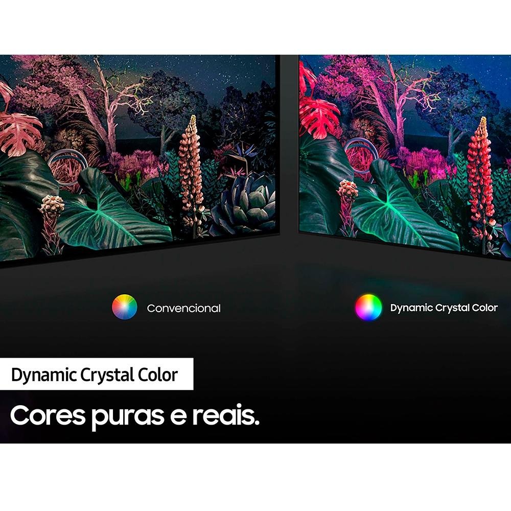 Imagem 11 de 14 do produto Smart TV Samsung 60 Polegadas Crystal UHD 4K, 3 HDMI, Dynamic Crystal Color, Borda Infinita, Visual Livre de Cabos, Alexa - UN60AU8000GXZD