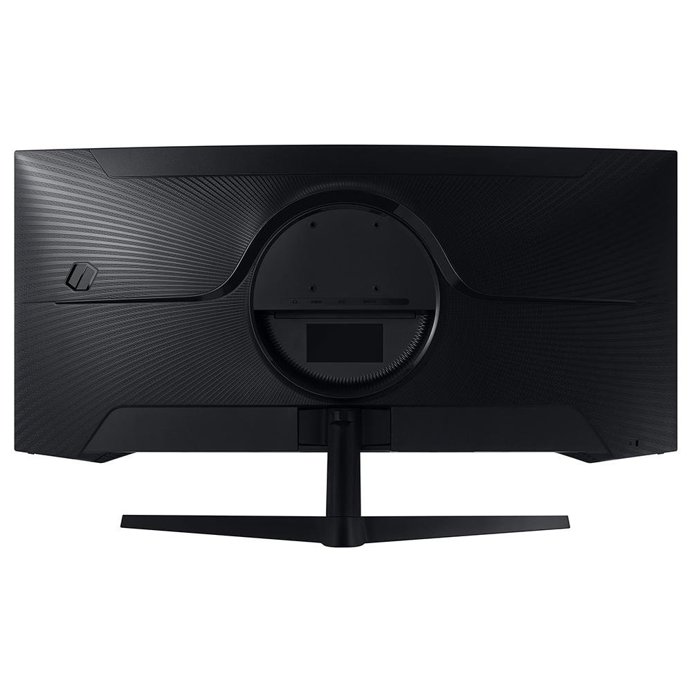 Imagem 4 de 7 do produto Monitor Gamer Curvo Samsung Odyssey G5 34" QHD, Wide, 165 Hz, 1ms, HDMI e DP, FreeSync Premium, HDR10, Preto - LC34G55TWWLXZD
