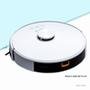 Robô Aspirador e Passa Pano KABUM! smart 700 - 5 Modos de Limpeza, Mapeamento a Laser 3D, Base de Carregamento - Bivolt - Branco - KBSF006