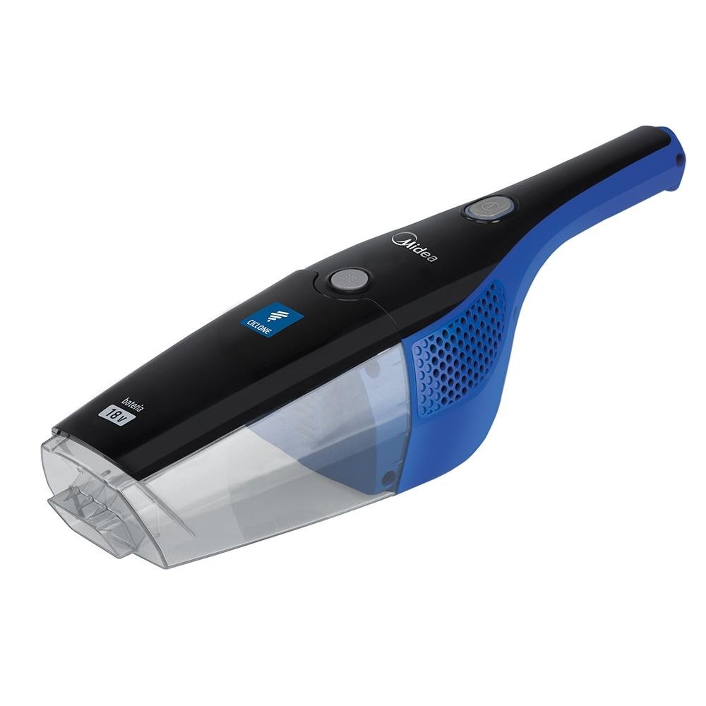 Aspirador De Pó Vertical Midea 2 Em 1, Azul, Bivolt - VSA16B Aspirador De Pó Vertical Midea 2 Em 1, Azul, Bivolt - VSA16B