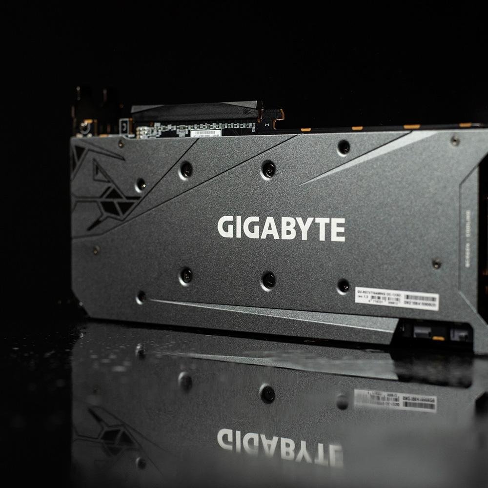 Imagem 11 de 11 do produto Placa de Vídeo RX 6700 XT GAMING OC 12G Gigabyte Radeon, 12GB GDDR6, RGB Fusion e WindForce, AMD RDNA 2 - GV-R67XTGAMING OC-12GD