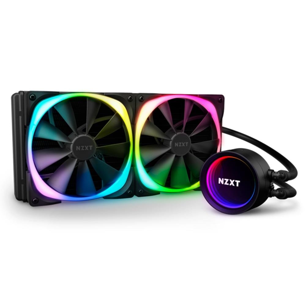 NZXT KRAKEN X63 RGB 280 中古品 Water Cooler NZXT Kraken X63, RGB, 280mm (2x 140mm), Intel e AMD