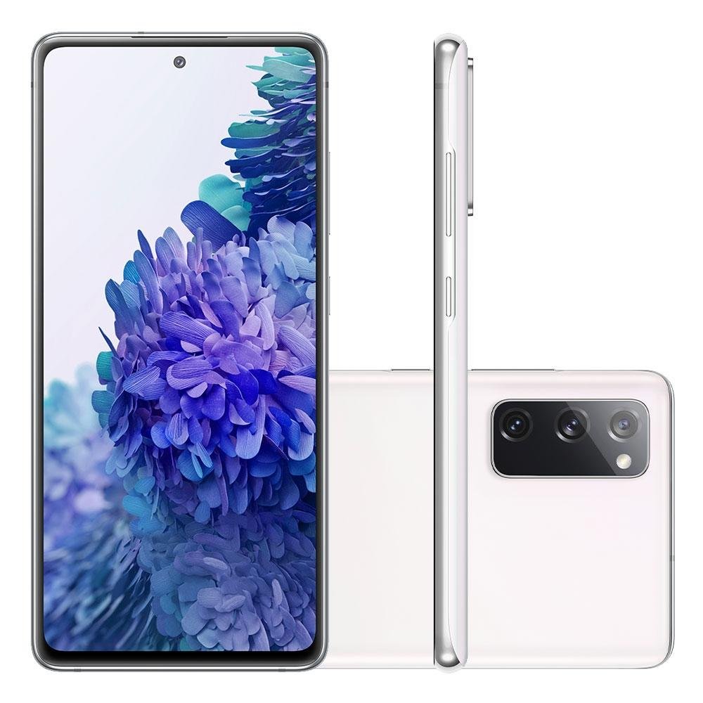 Smartphone Samsung Galaxy S20 FE 128GB, 6GB RAM, Snapdragon 865, Câmera Tripla, Carregamento Super Rápido, Cloud White - SM-G780GZWRZTO Smartphone Samsung Galaxy S20 FE 128GB, 6GB RAM, Snapdragon 865, Câmera Tripla, Carregamento Super Rápido, Cloud White - SM-G780GZWRZTO