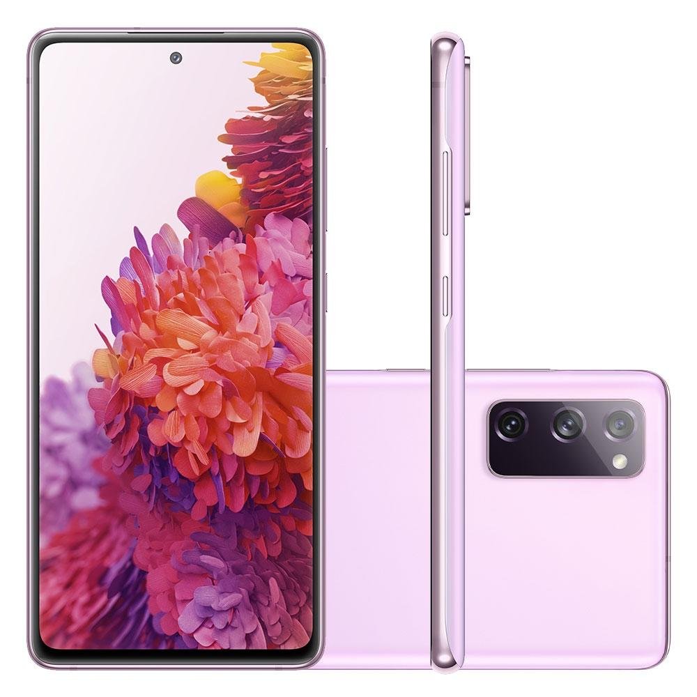 Smartphone Samsung Galaxy S20 FE 128GB, 6GB RAM, Snapdragon 865, Câmera Tripla, Carregamento Super Rápido, Cloud Lavender - SM-G780GLVRZTO Smartphone Samsung Galaxy S20 FE 128GB, 6GB RAM, Snapdragon 865, Câmera Tripla, Carregamento Super Rápido, Cloud Lavender - SM-G780GLVRZTO