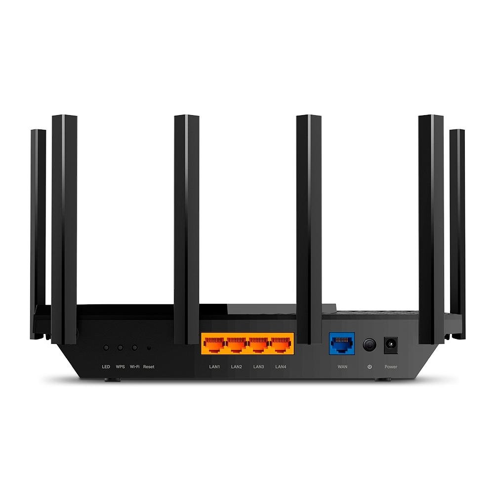 Roteador TP-Link Archer AX5400 5400 Mbps, Dual Band, 6x Antenas Fixas, WI-FI 6, 2.4/5Ghz, USB 3.0, One Mesh, Preto - AX73