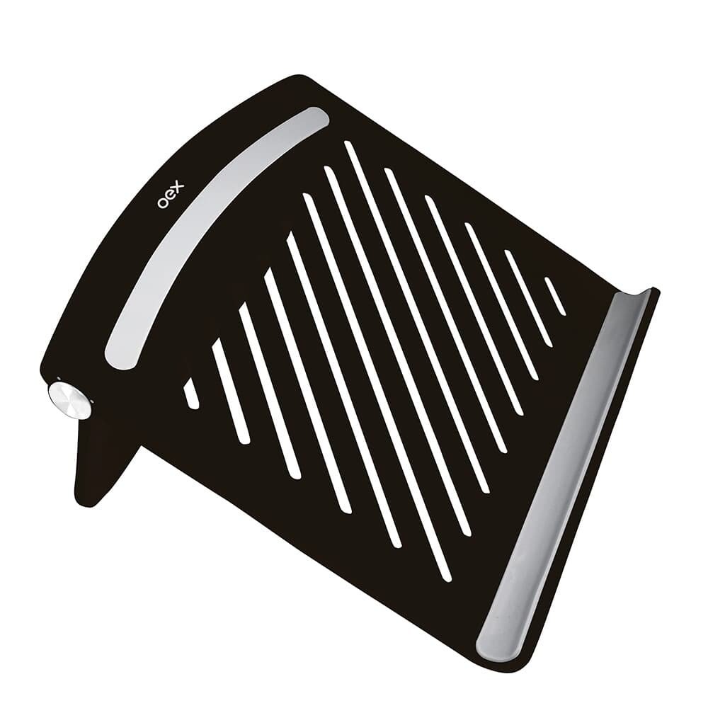 Suporte Para Notebook OEX Pocket, até 17, Ajuste de Altura, Compacto, Ergonômico, Preto - SN200