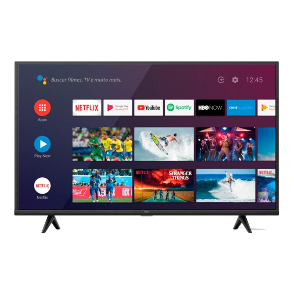 Tvs em Promoção - 𝗣𝗿𝗼𝗺𝗼𝗦𝗶𝗺 Smart TV LED 50´ 4K UHD HDR TCL 50P615 Wifi e Bluetooth 3 HDMI 2 USB 60H Modo de Jogo