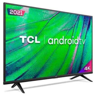 Smart TV LED 50 TCL P615 4K UHD HDR com Wifi e Bluetooth, 3 HDMI