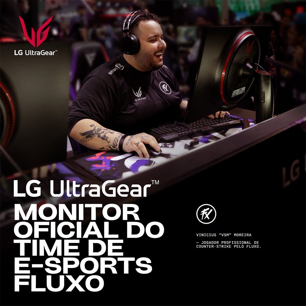 Monitor Gamer LG UltraGear 27", FHD, 240Hz, 1ms, IPS, FreeSync Premium, G-Sync, HDR10, Altura Ajustável - 27GN750-B.AWZ Monitor Gamer LG UltraGear 27", FHD, 240Hz, 1ms, IPS, FreeSync Premium, G-Sync, HDR10, Altura Ajustável - 27GN750-B.AWZ