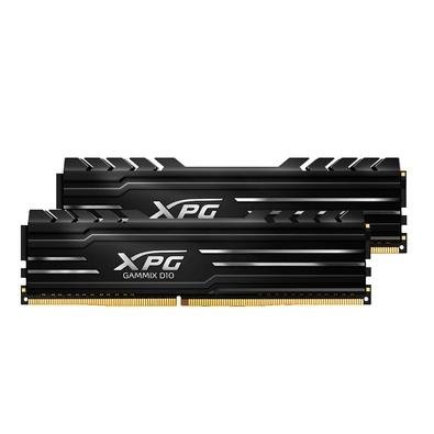 Módulo de memória XPG GAMMIX D10 DDR4 Módulos de memória XPG GAMMIX D10 DDR4 são projetados para jogadores e entusiastas de PC com suporte para a nova