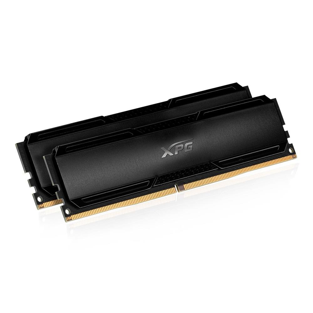 Imagem 3 de 3 do produto Memória RAM XPG Gammix D20, 16GB (2x8GB), 3200MHz, DDR4, CL16, Preto - AX4U32008G16A-DCBK20