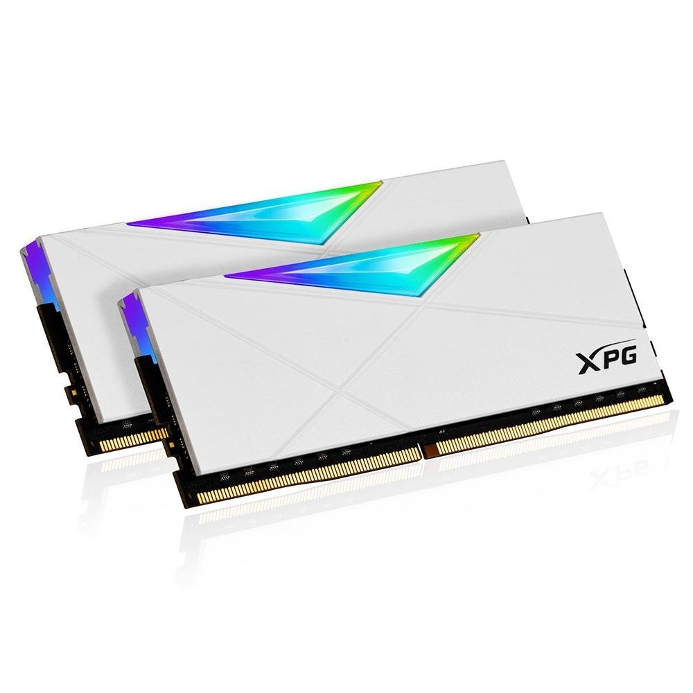 新品 XPG DDR4-3200 D50 RGB 32GB (2x16GB) 白 SPECTRIX D50 DDR4 RGB Memory Module