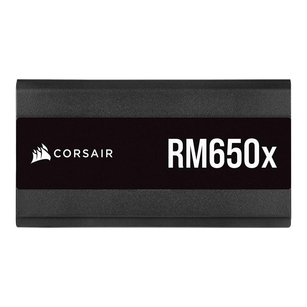 Imagem 4 de 5 do produto Fonte Corsair RM650X, 650W, 80 Plus Gold, Modular, Sem Cabo, Preto - CP-9020198-WW
