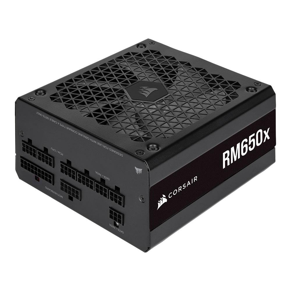 Imagem 2 de 5 do produto Fonte Corsair RM650X, 650W, 80 Plus Gold, Modular, Sem Cabo, Preto - CP-9020198-WW
