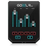 Mixer de transmissão online com interface USB/áudio e pré-amplificador Midas GoXLR MINI GoXLR MINI é uma interface de áudio tudo-em-um intuitiva para 