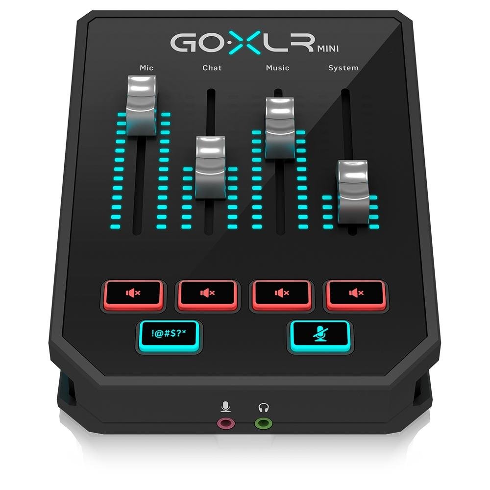 Processador de Voz TC Helicon GO XLR Mini Multi-Efeitos com