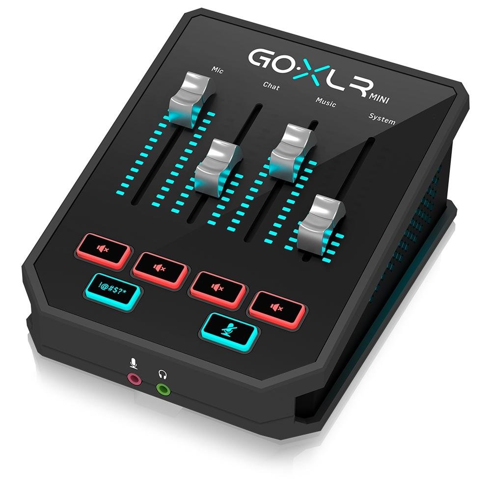 DJ機材 GO-XLR TC-Helicon GoXLR Revolutionary Online Broadcaster Platform with 4