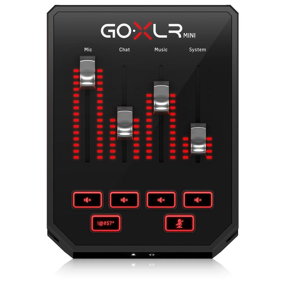 Processador de Voz TC Helicon GO XLR Mini Multi-Efeitos com