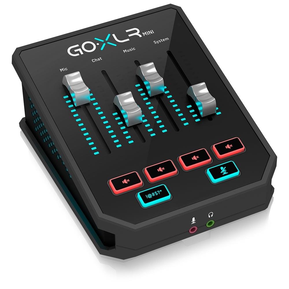 Processador de Voz TC Helicon GO XLR Mini Multi-Efeitos com Mixer