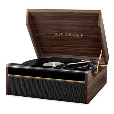 Toca Discos Victrola Avery Design Clássico Bluetooth Gravador O design tradicional da vitrola Avery 3 em 1 da Vitrola irá adicionar estilo a qualquer