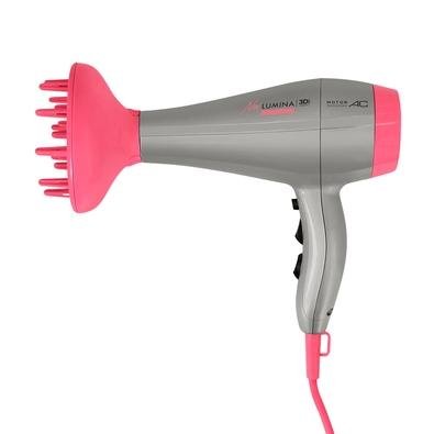 Secador Gama Italy New Lumina 3D 2200W, com 2 Velocidades e 3 Temperaturas, Alça para Pendurar, Bivolt - BECHD0000002428