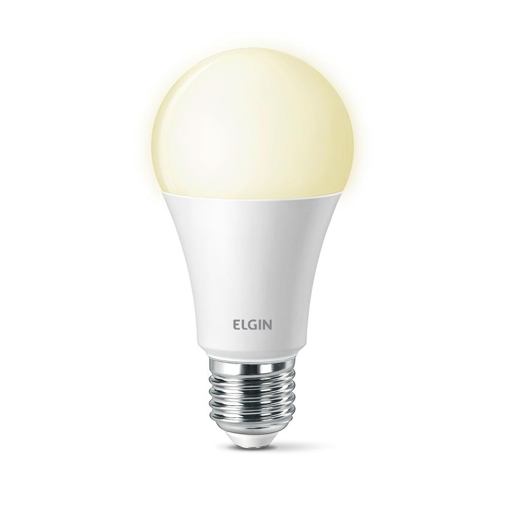 Imagem 4 de 10 do produto Lâmpada Smart Elgin, 10W, RGB Color, Wi-Fi, Alexa e Google Assistant, Branco - 48BLEDWIFI00