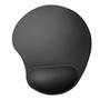 Mousepad Trust Big Foot com Apoio de Pulso (236x205mm), Ergonômico, Antiderrapante, Preto - 16977