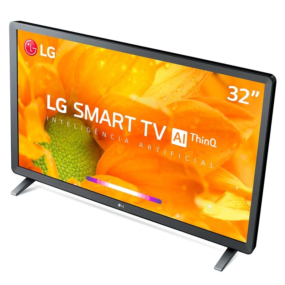 Smart TV LG 32 Polegadas LED HD, 3 HDMI, 2 USB, Wi-Fi, Bluetooth