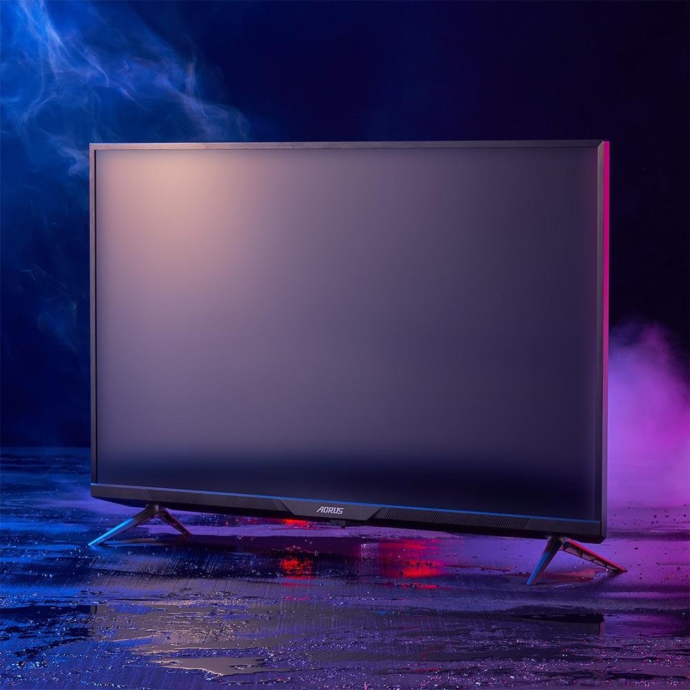 Monitor Gamer Aorus 43 4K UHD Quantum Dot | KaBuM!