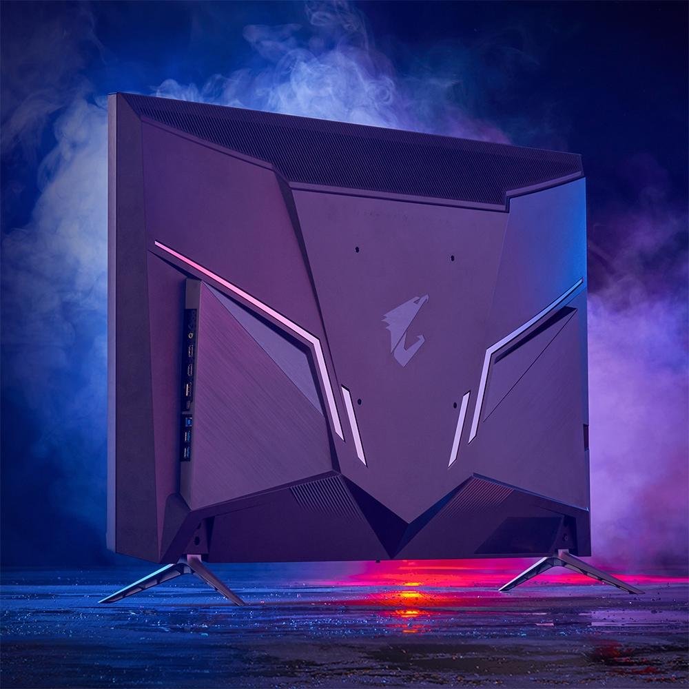 Monitor Gamer Aorus 43 4K UHD Quantum Dot | KaBuM!