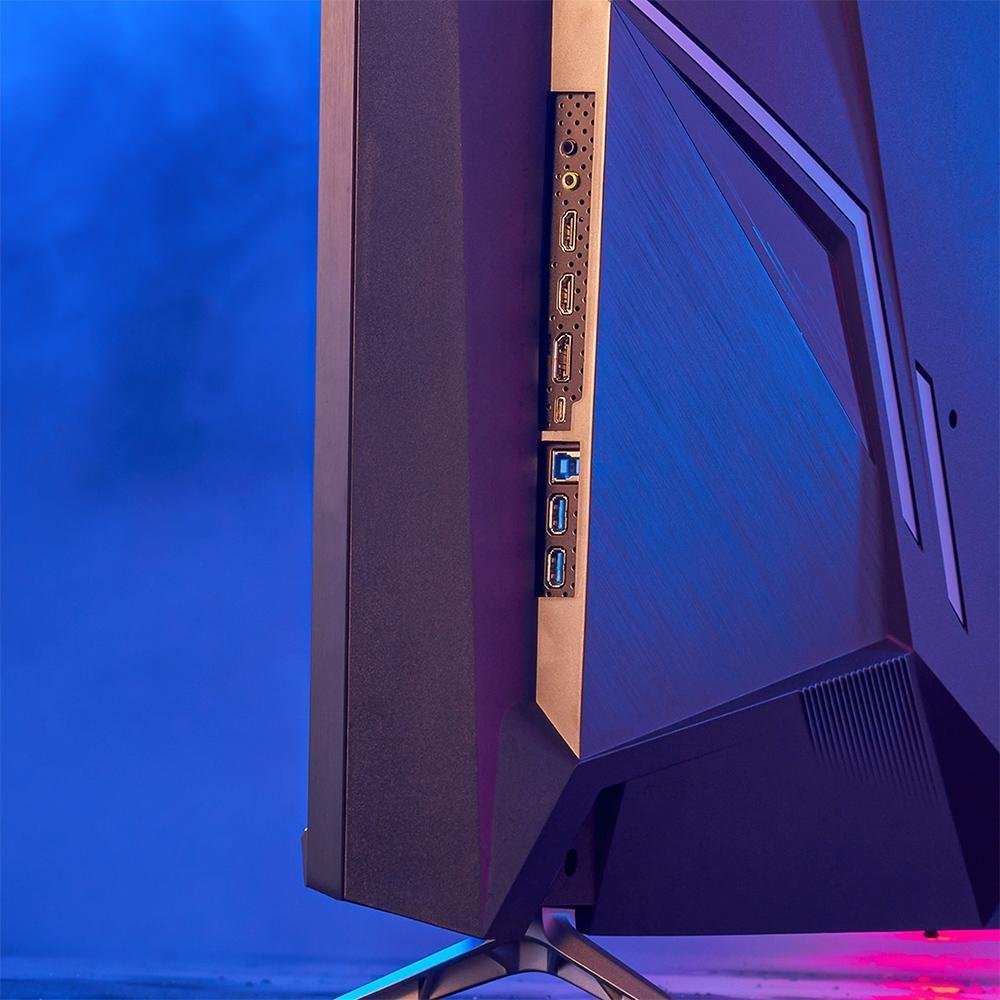 Monitor Gamer Aorus 43 4K UHD Quantum Dot | KaBuM!