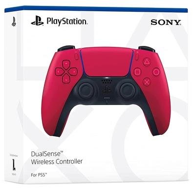 Controle sem fio DualSense PS5 Sony Cosmic Red CFI-ZCT1W em